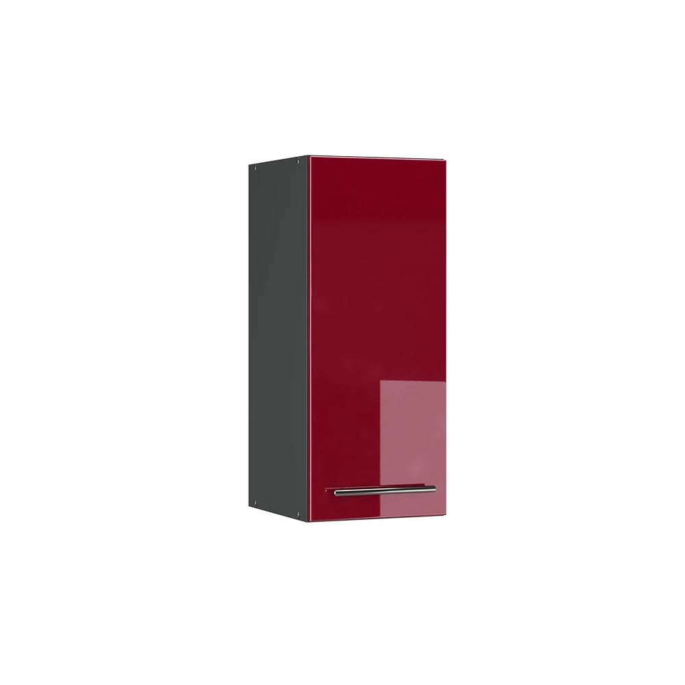 Vicco Wall cabinet Bordeaux High Gloss 30 cm, Fame-Line