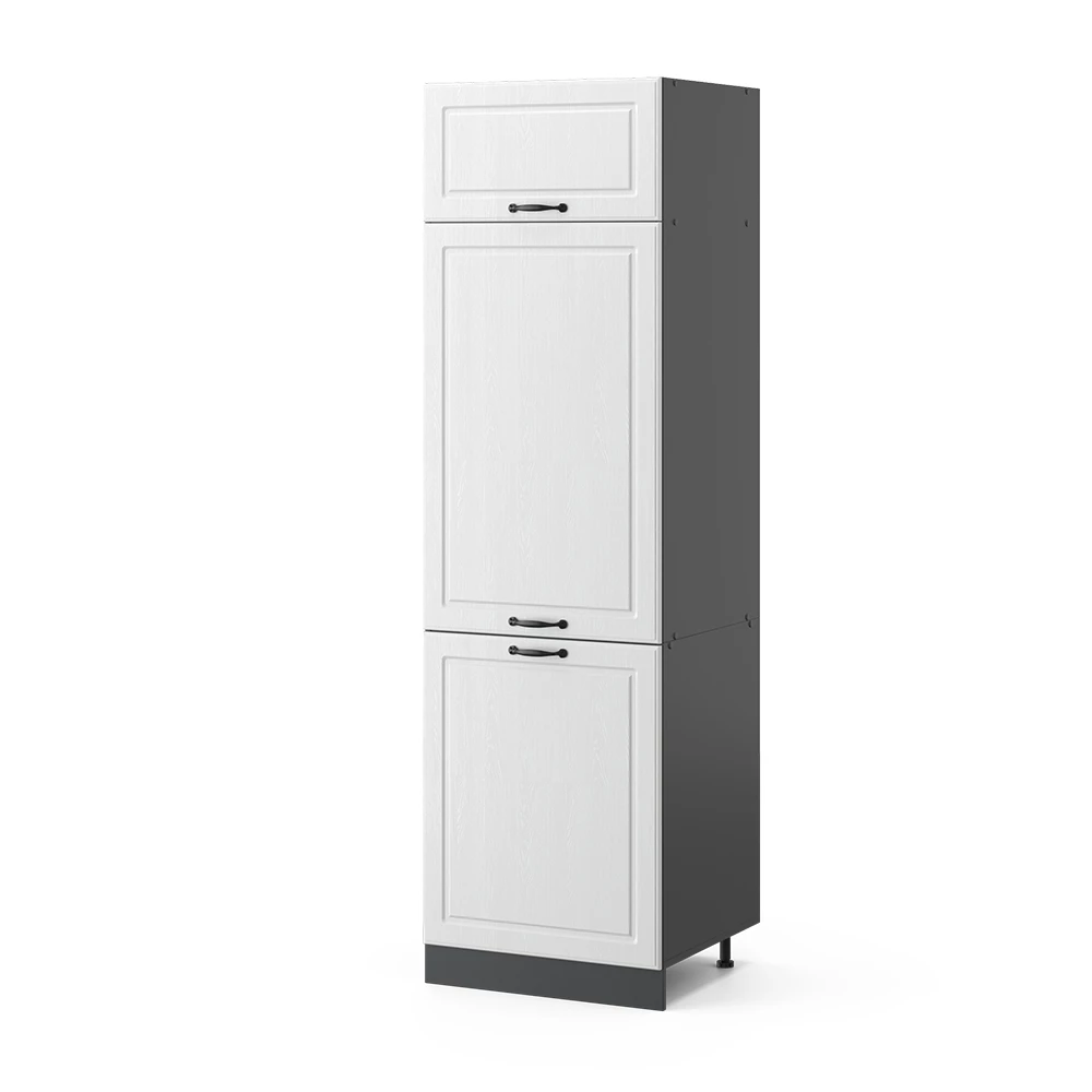 Vicco Fridge housing cabinet White country house 60 cm, R-Line