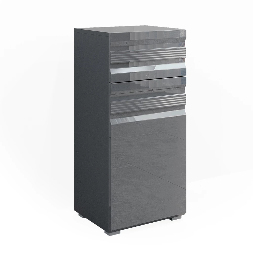 Vicco Midi cabinet Anthracite 36.4 x 79 cm, Freddy