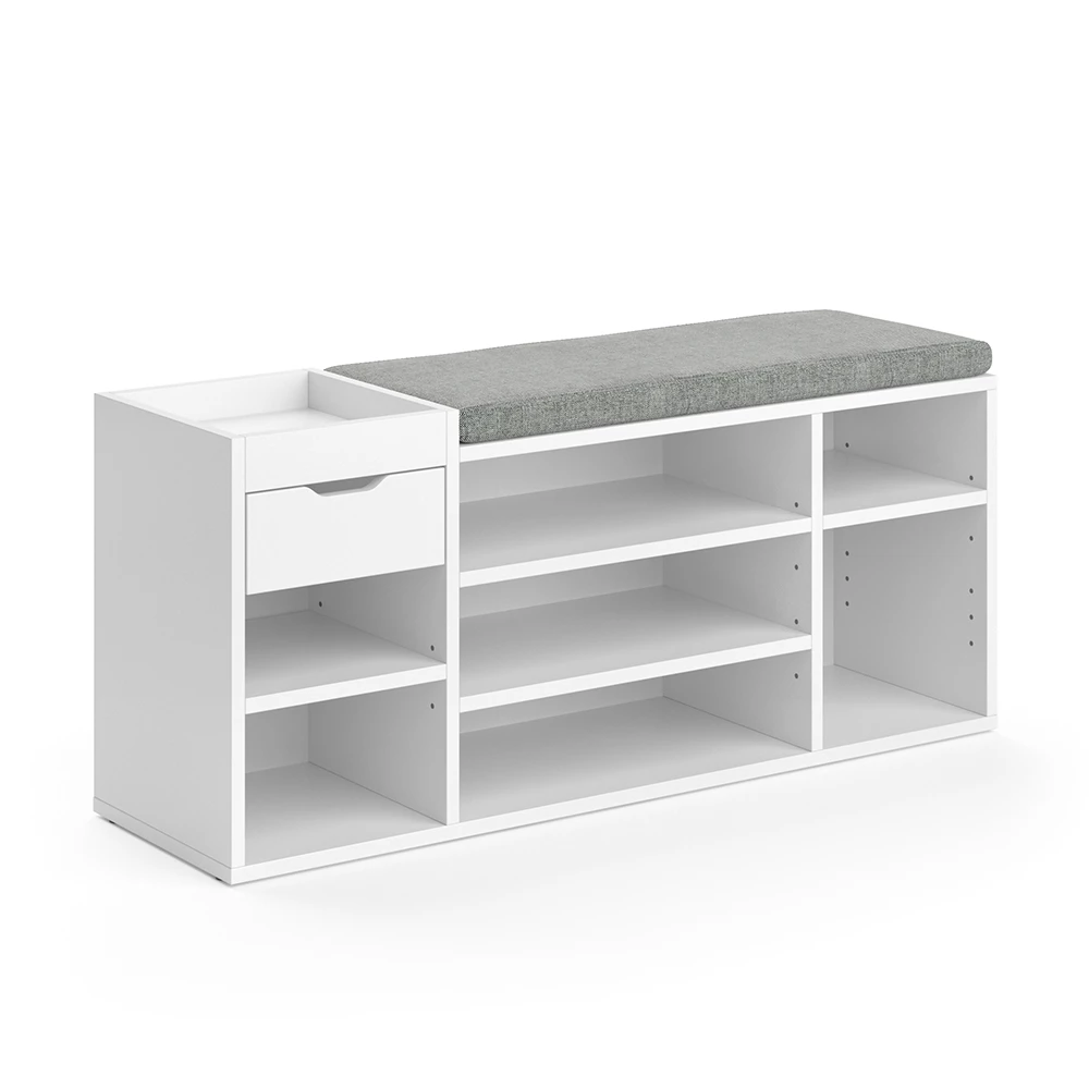 Vicco Shoe bench White 101.1 x 45 cm, Eleon