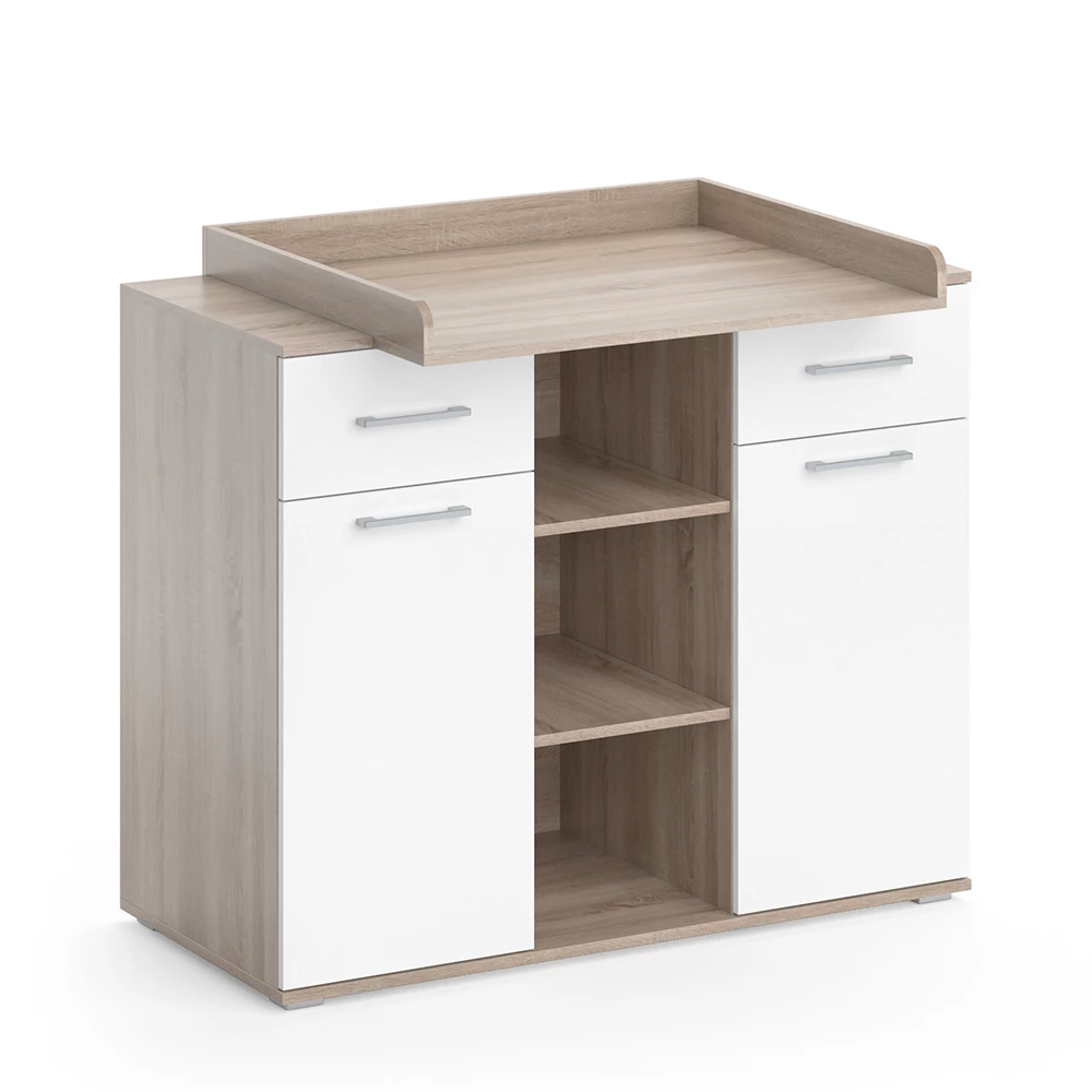 Vicco Changing dresser Sonoma 113 x 109 cm, Leonie