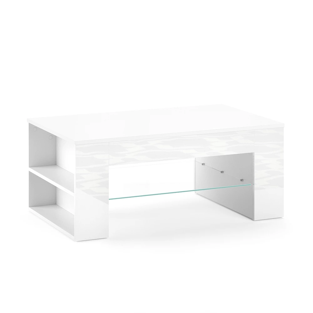 Vicco Coffee table White 100 x 60 cm, Stelios