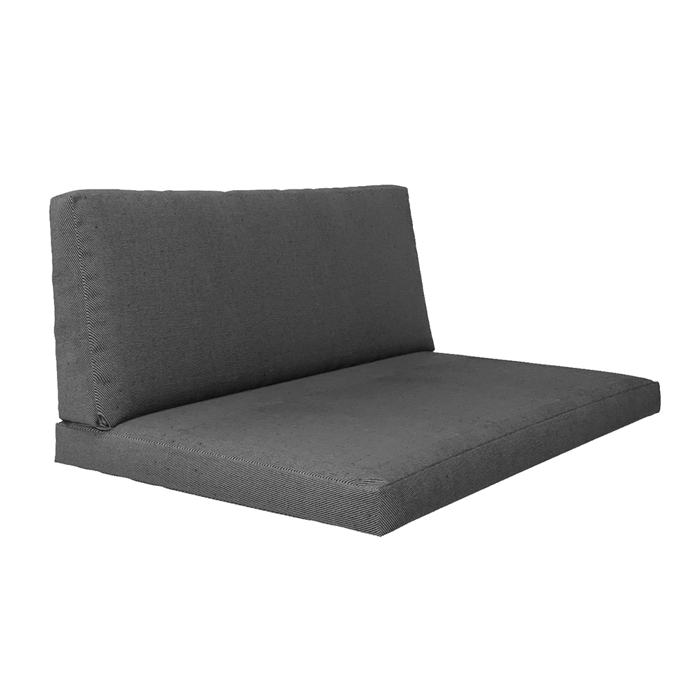 Vicco Pallet cushion set Anthracite 120 x 80 cm 2 Teile