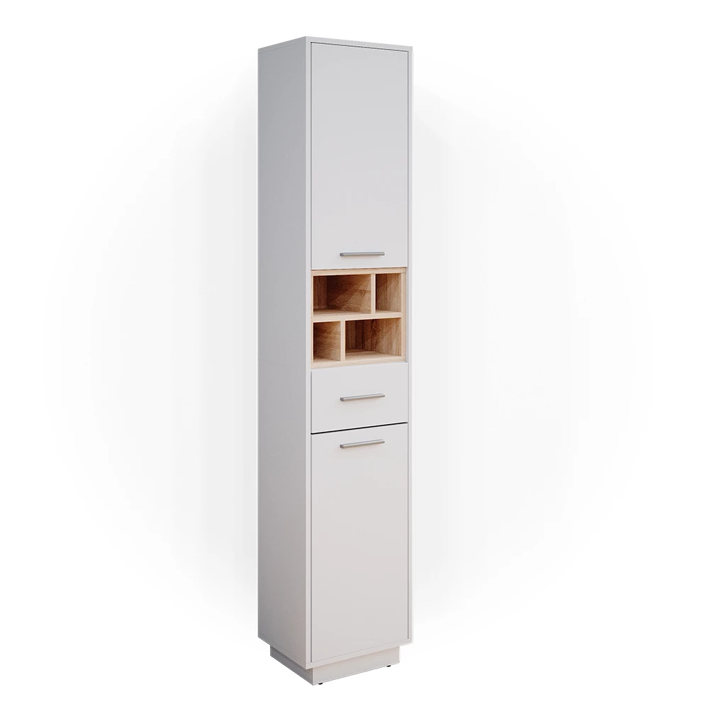 Vicco Bathroom cabinet White 38 x 190 cm, Beatrice