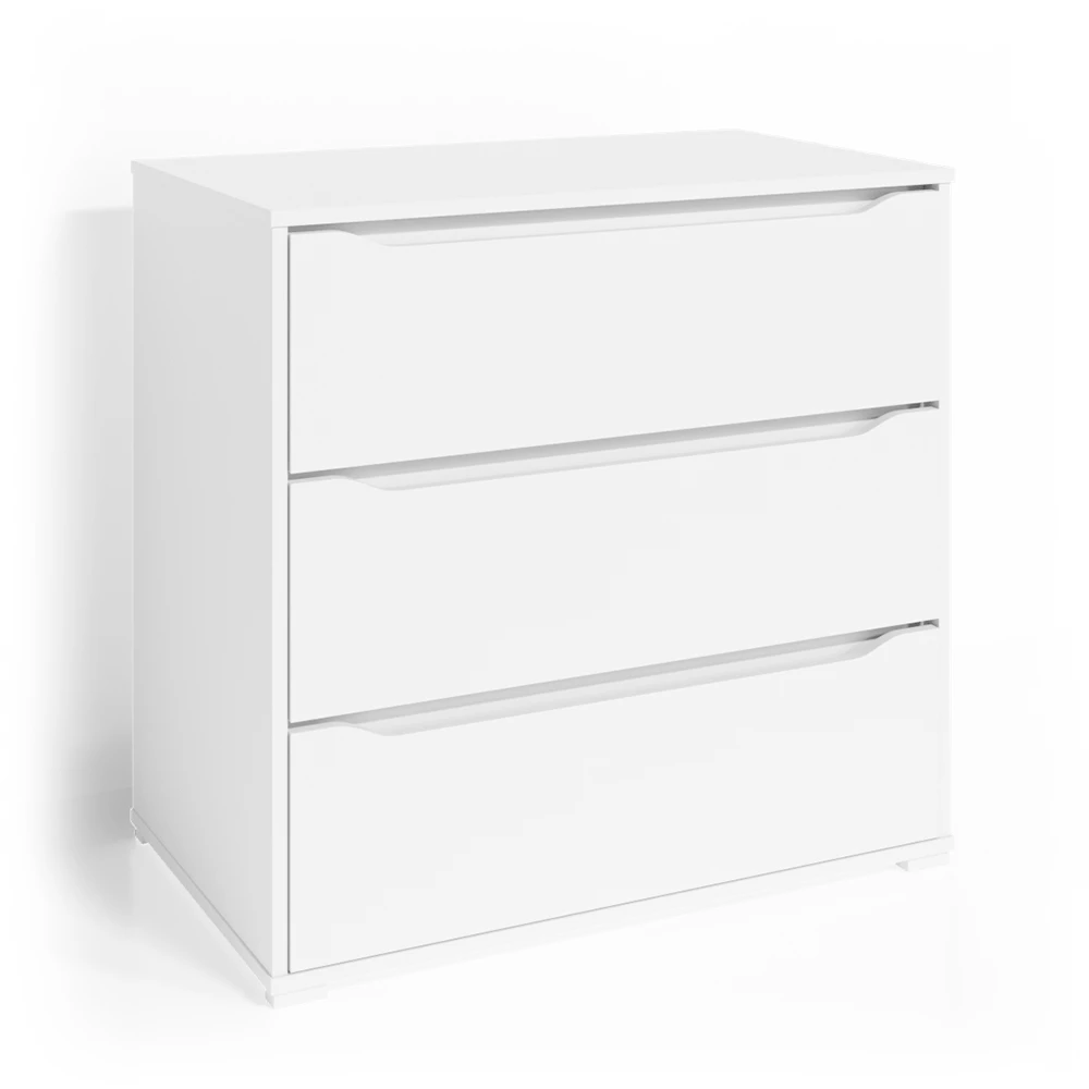 Vicco Sideboard White 80 x 77.6 cm, Ruben