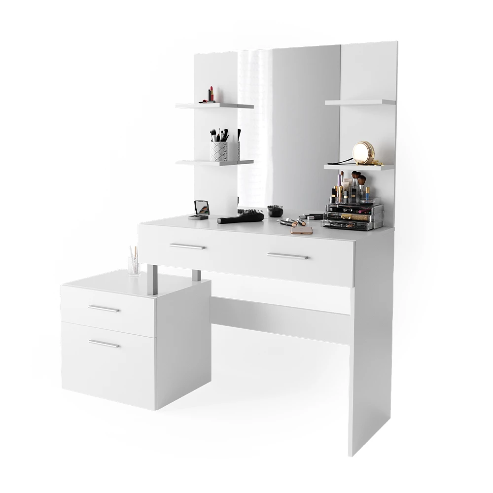 Vicco Vanity table White 132 cm, Maria