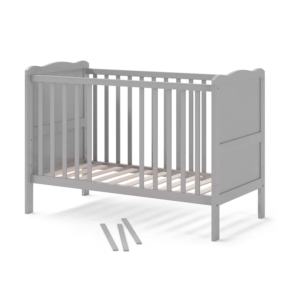 Vitalispa Baby bed Grey 60×120 cm, Tobi