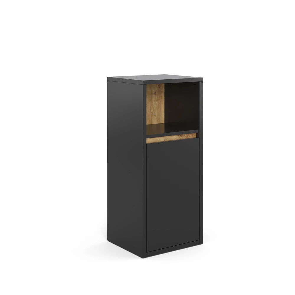 Vicco Midi cabinet Anthracite 38 x 80 cm, Viola