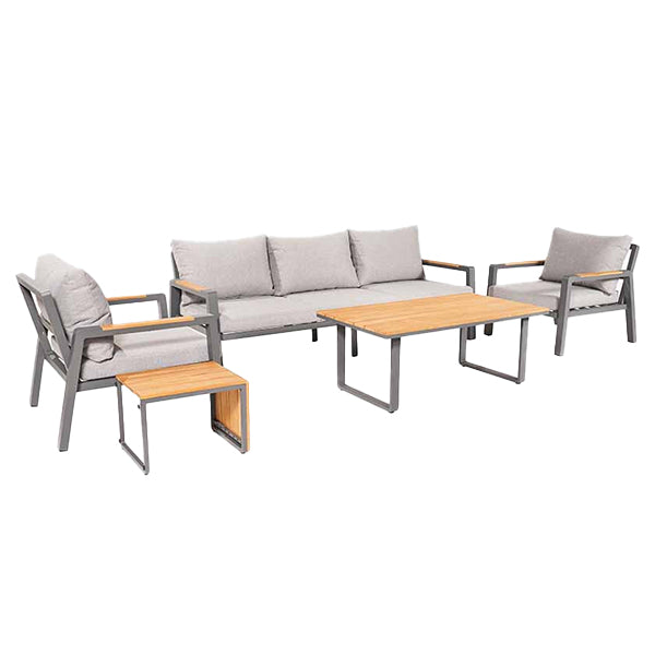 Pacific Lifestyle Stockholm Lounge Set – Anthracite