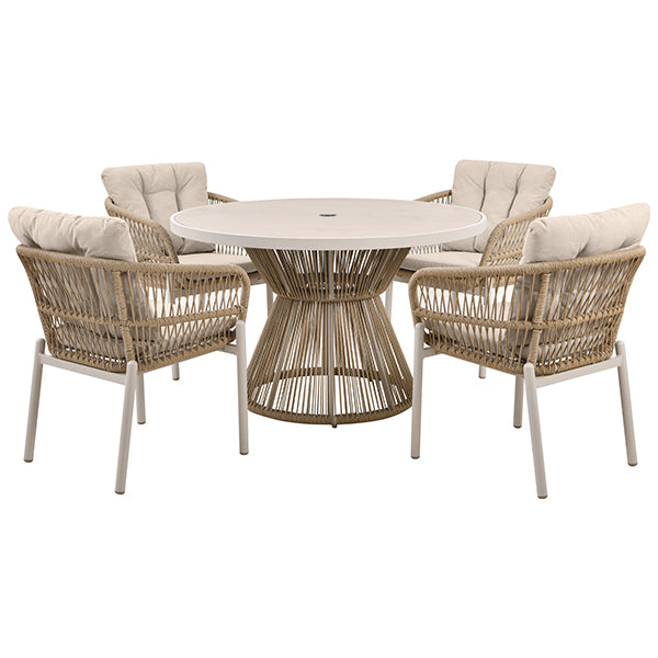 Pacific Lifestyle Martic 4 Seater Dining Set