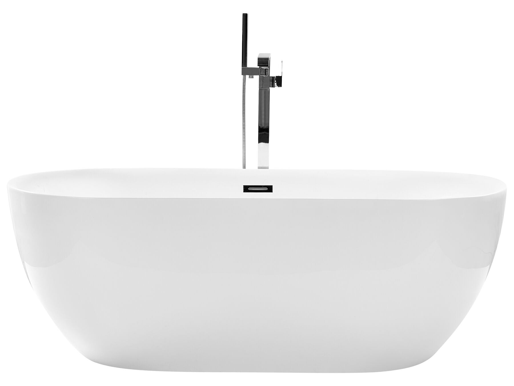 Freestanding Bath 1700 x 800 mm White Carrera II