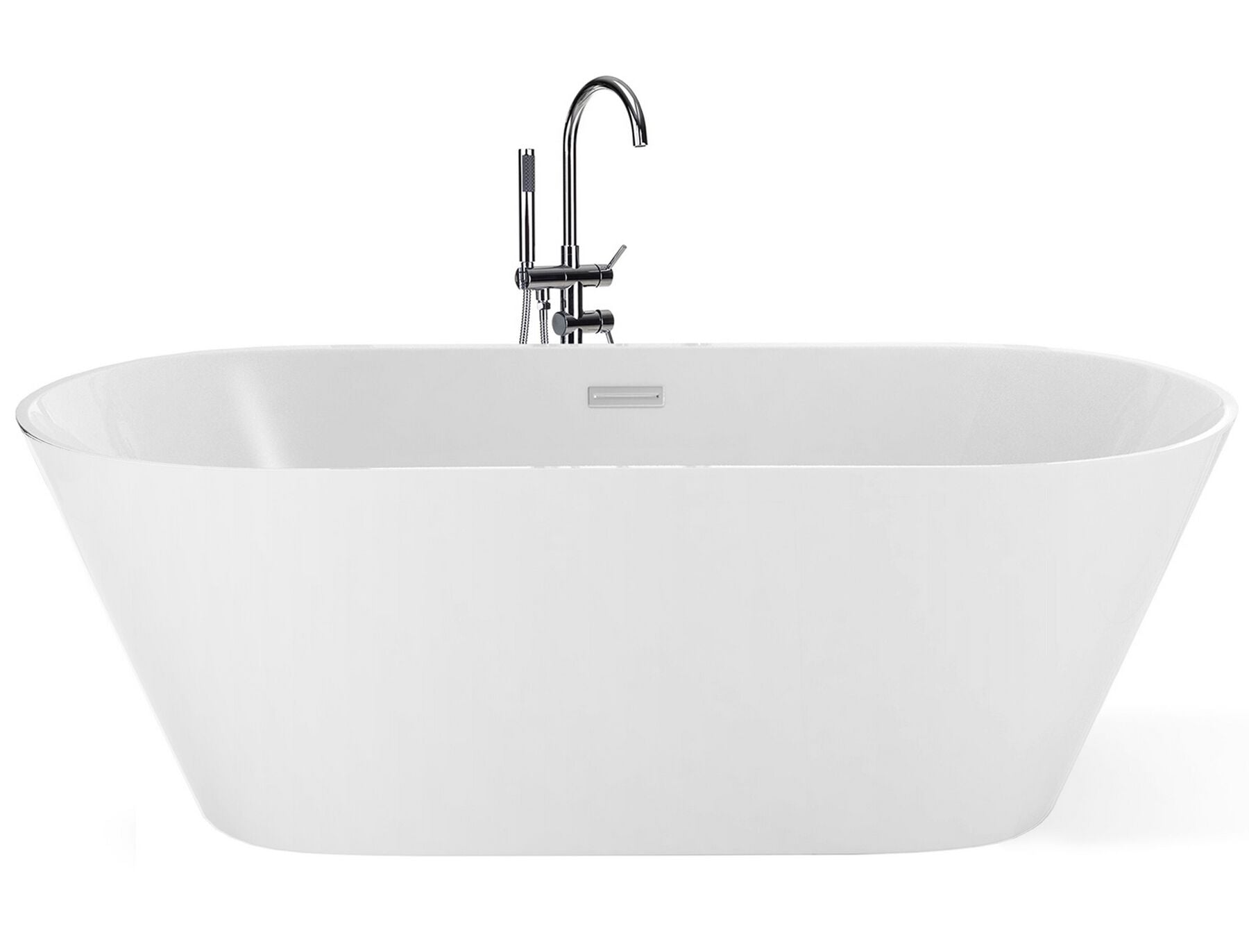 Freestanding Bath 1600 x 800 mm White Havana