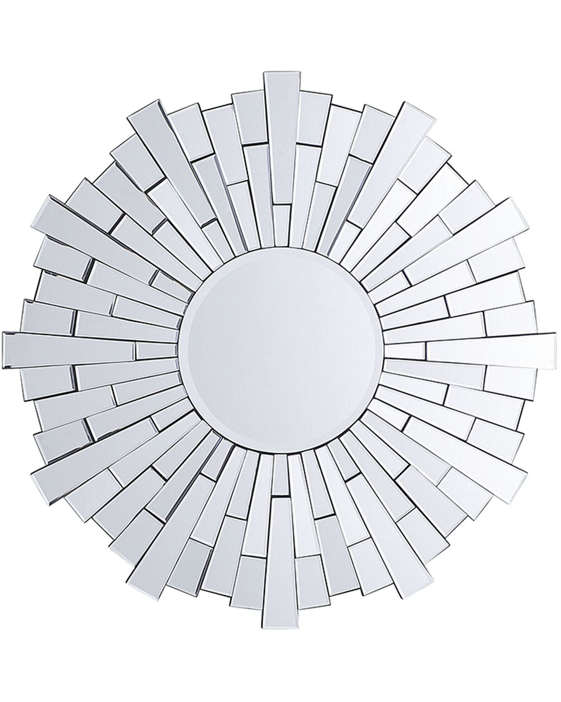 Wall Mirror 70 cm Silver Vire