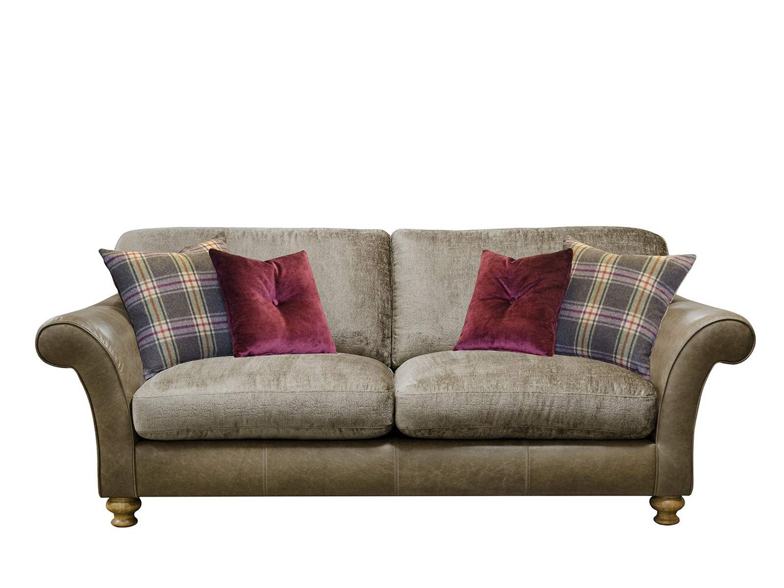 tolstoy 3 seater standard back sofa