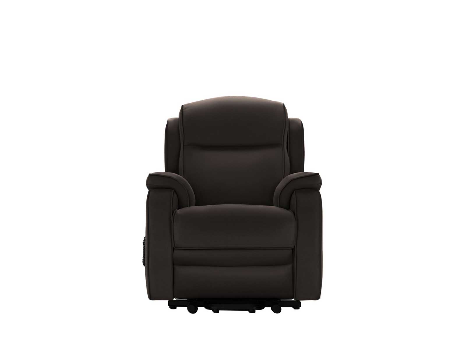 boston leather power recliner armchair