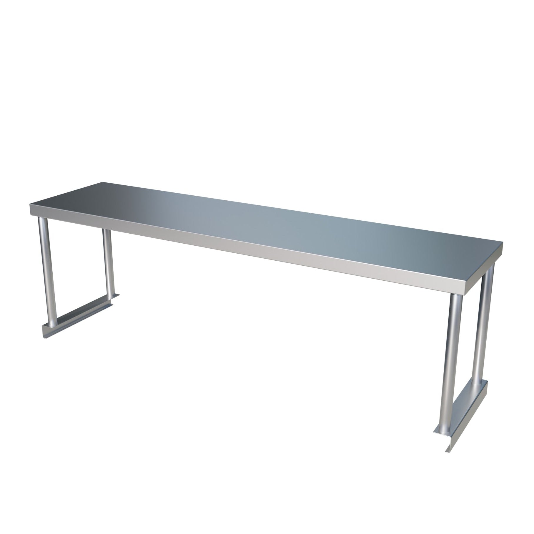 Empire Stainless Steel Single Tier Overshelf 1200mm | Commercial Kitchen Table Gantry | OS-1200