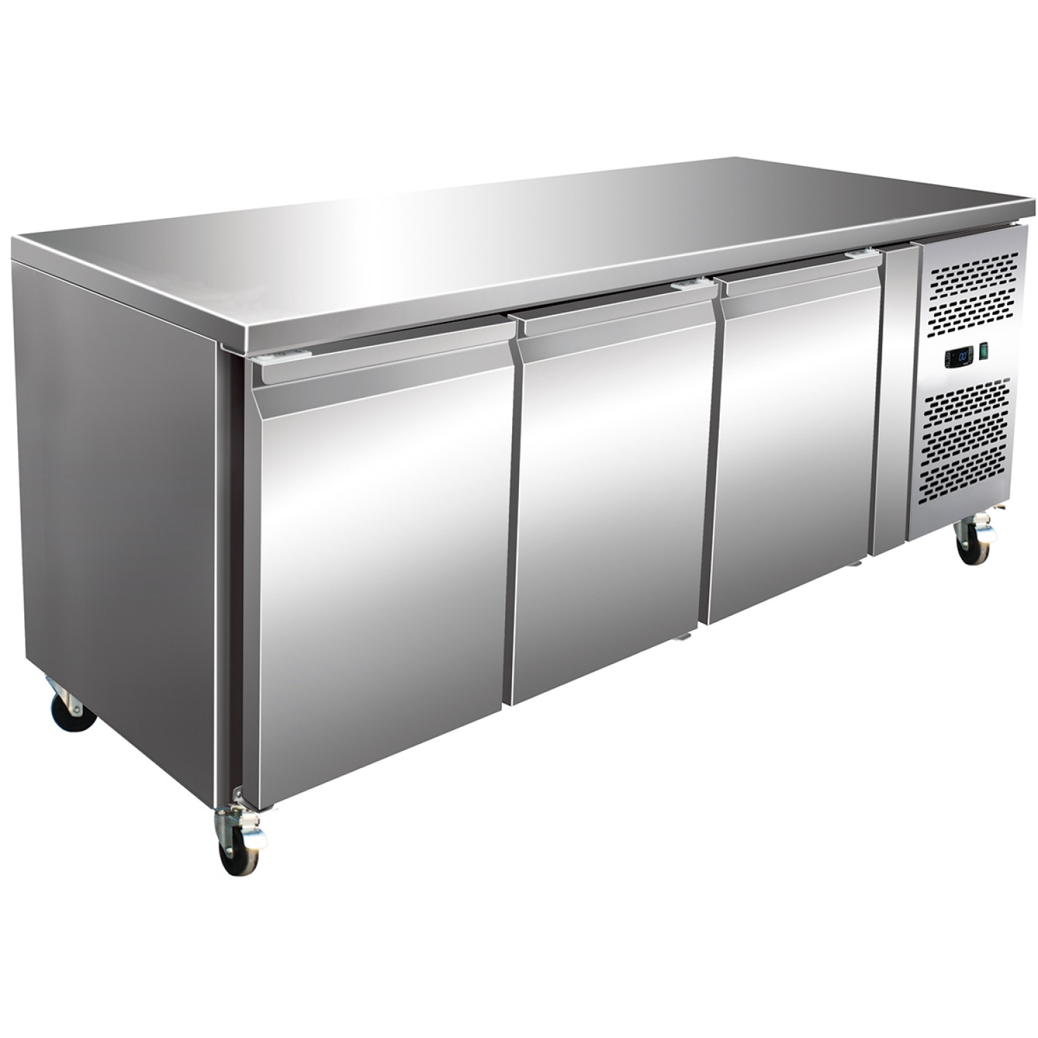 Refrigerated Counter for Bakery 3 doors Depth 800mm | Adexa BC31