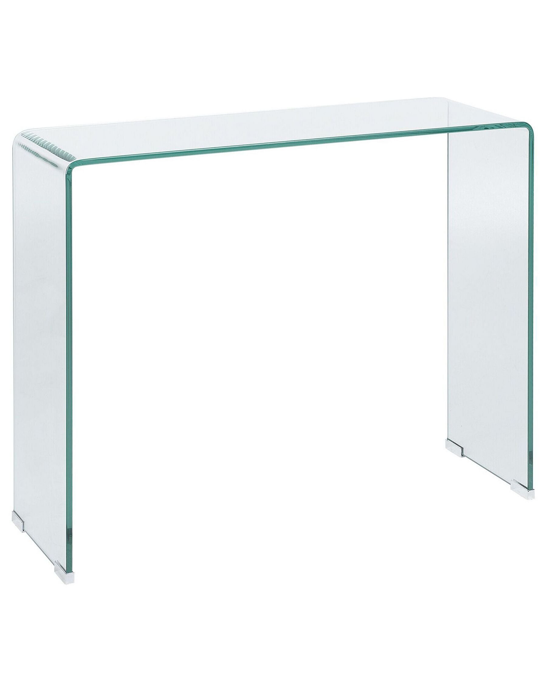 Glass Console Table Transparent Kendall