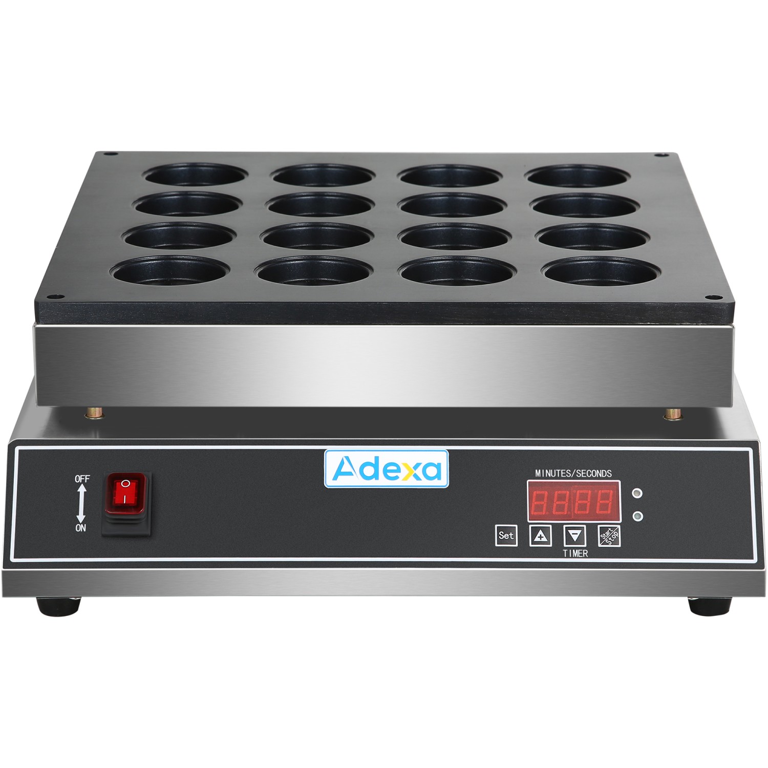 Commercial Pancake maker 16 mini pancakes | Adexa HX2233A