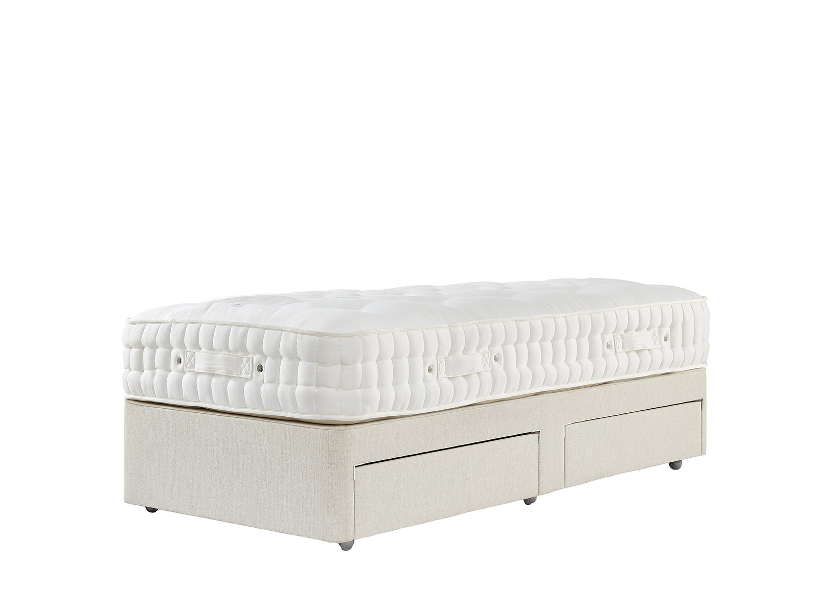 monarch 10000 single 2 drawer divan set