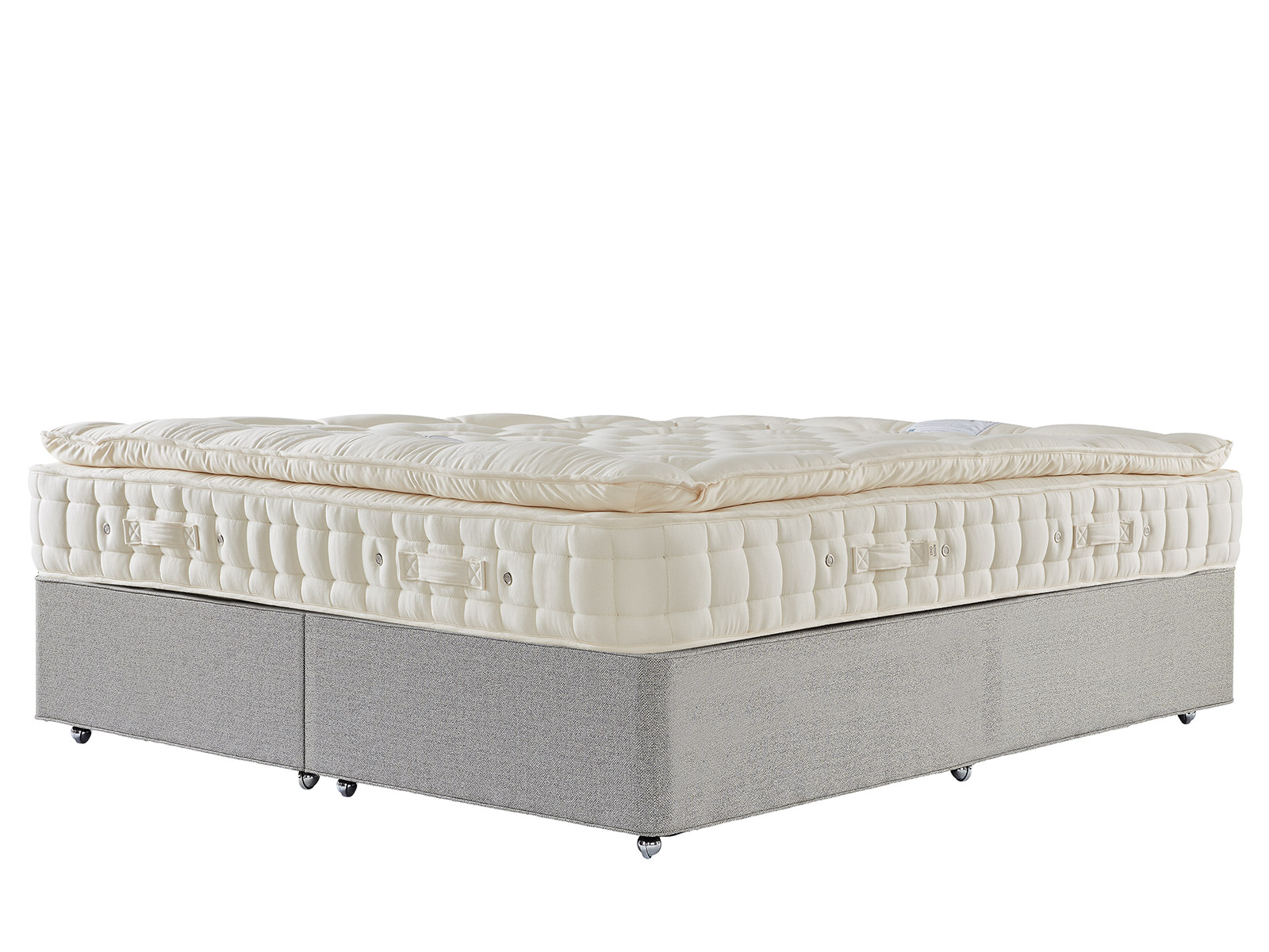 pillow top divine super king size divan set