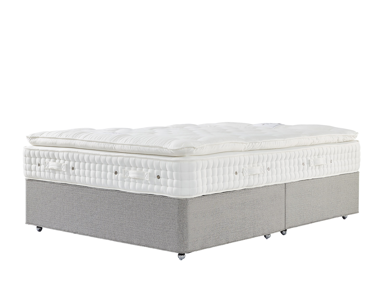 pillow top ultimate super king size divan set