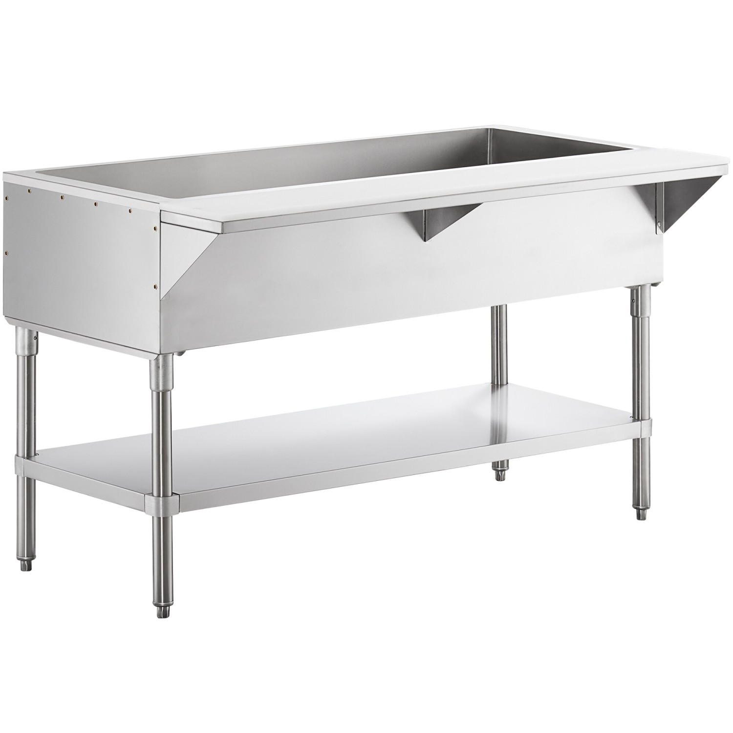 Commercial Food Service Table 3 x GN 1/1  with Undershelf 1200x780x870mm | Adexa ICT3US