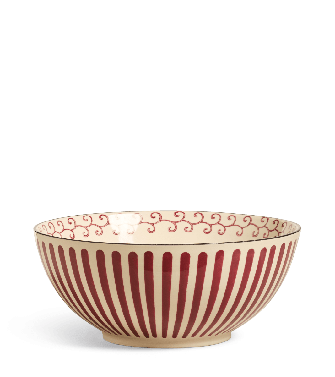 Kintaro Serving Bowl – Cochineal