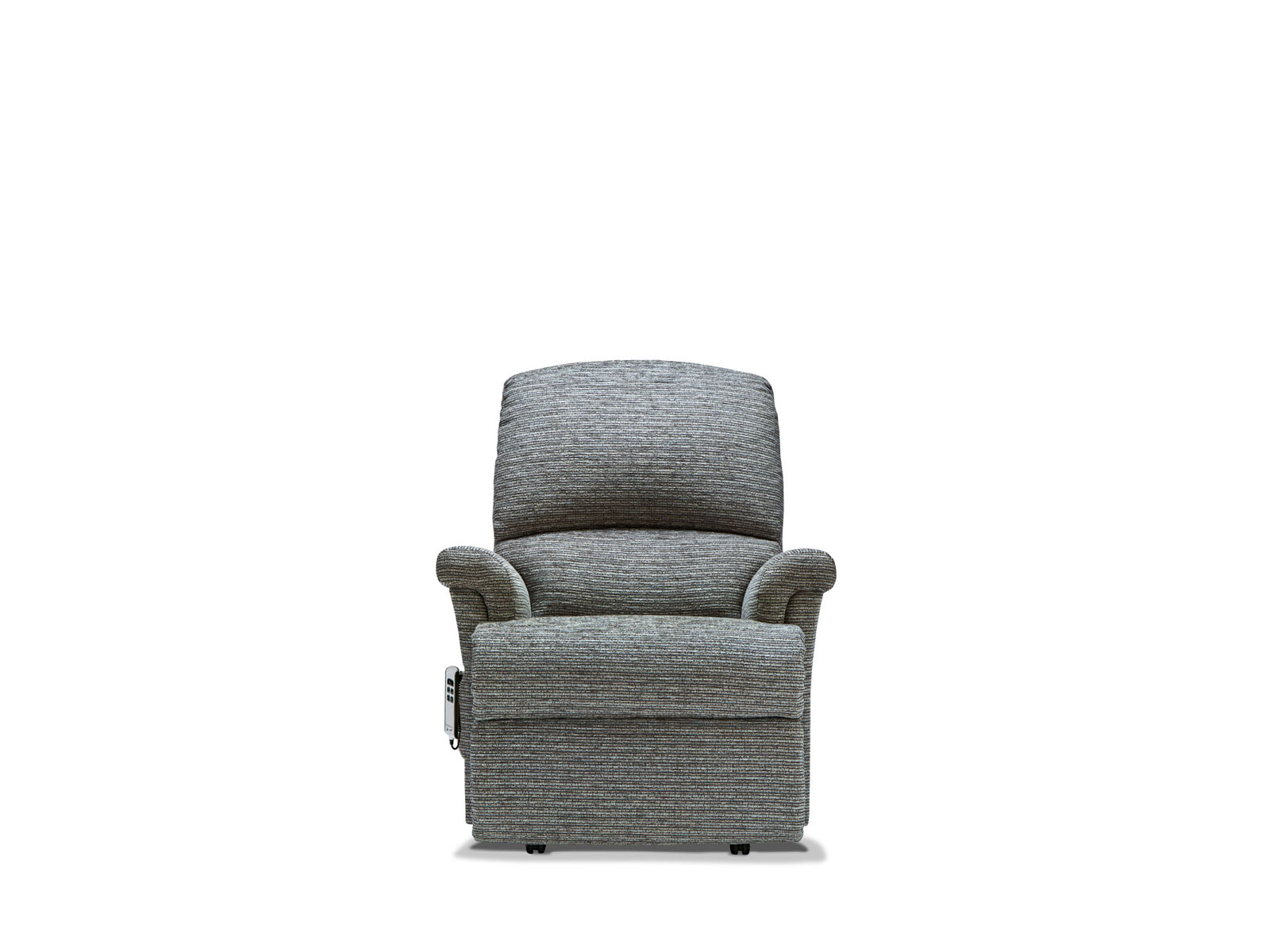 nevada fabric small 2 motor lift recliner chair