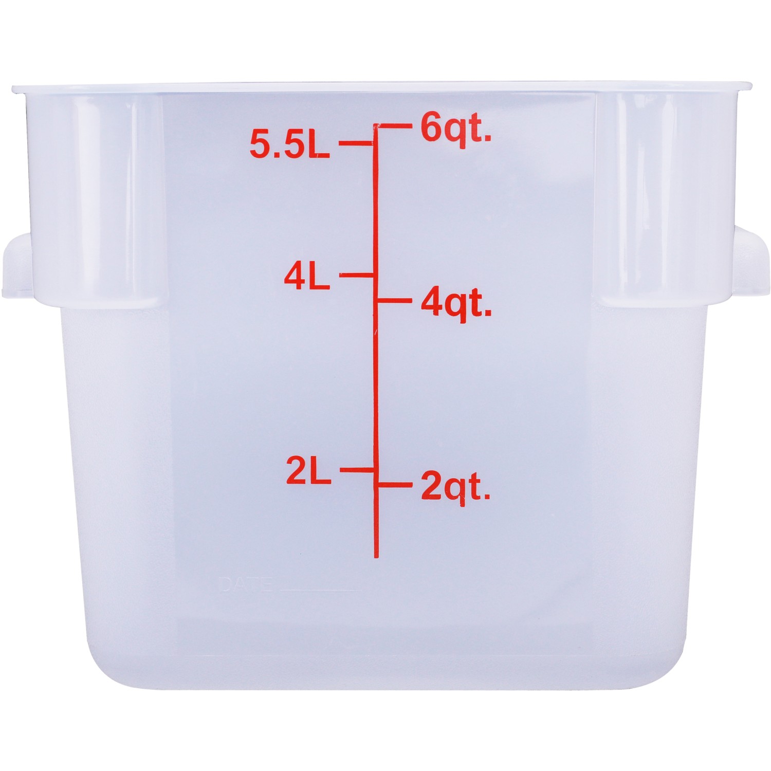 Food Storage Container 5.5 Litre Polypropylene | Adexa PPFSC6