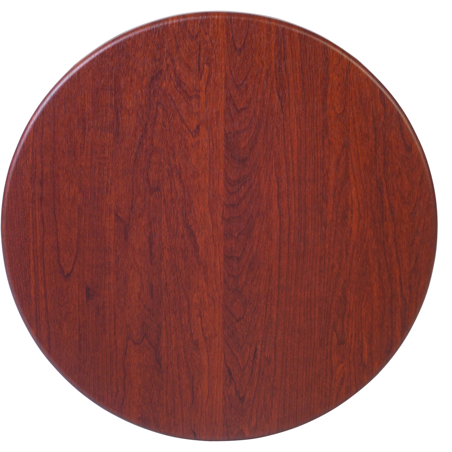 Seamless Round Table Top Mahogany Wood 30″ | Adexa TT30RMAHOGANYWOOD