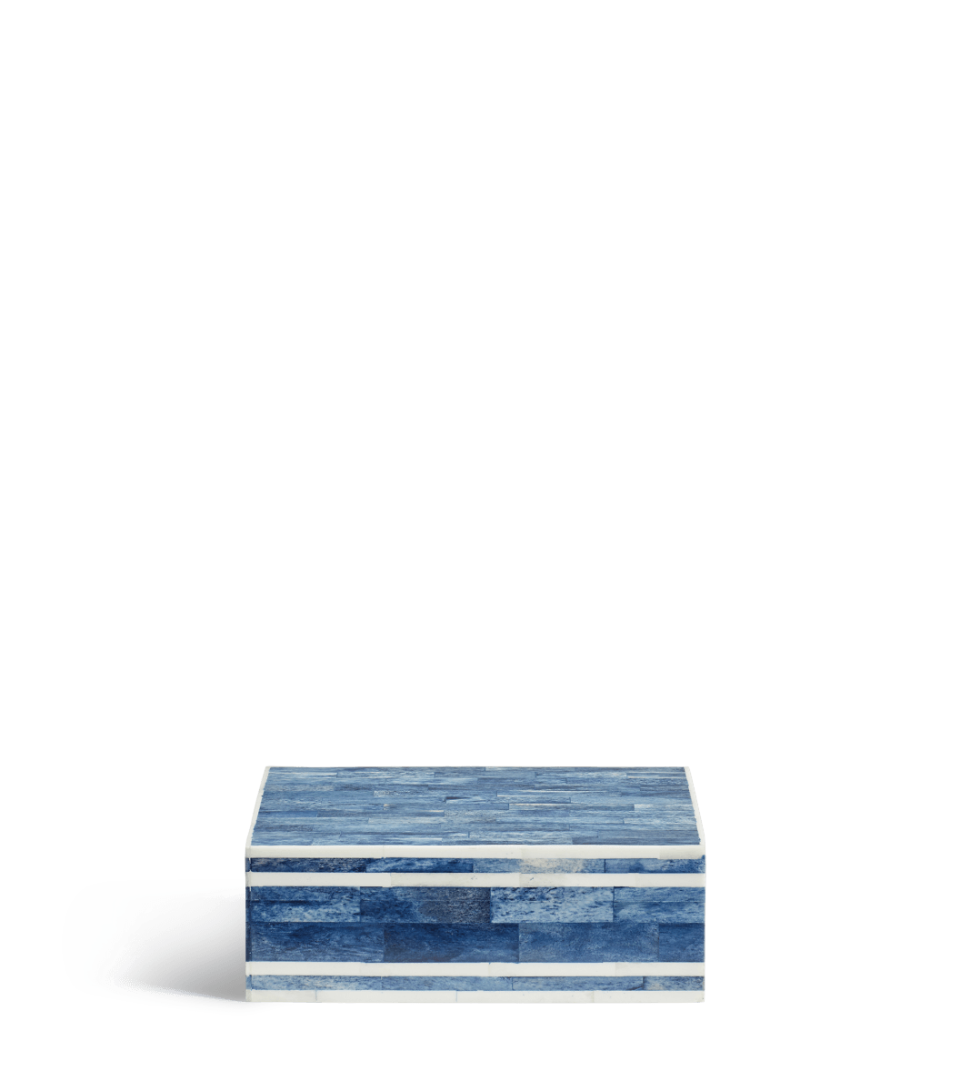 Afina Stripes Bone Box – Sapphire