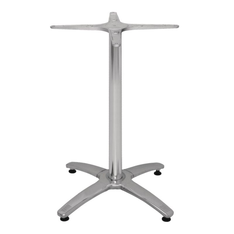 Bolero Aluminium Four Leg Table Base – DN641