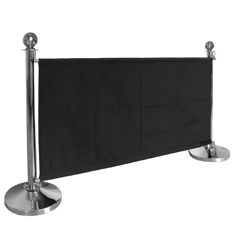 Bolero Black Canvas Barrier – CF137