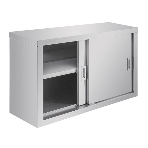 Vogue Stainless Steel Wall Cupboard – 900mm – CE150