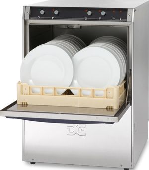 DC Standard Range SD50IS Dishwasher with Integral Softener  500mm Rack 18 Plates