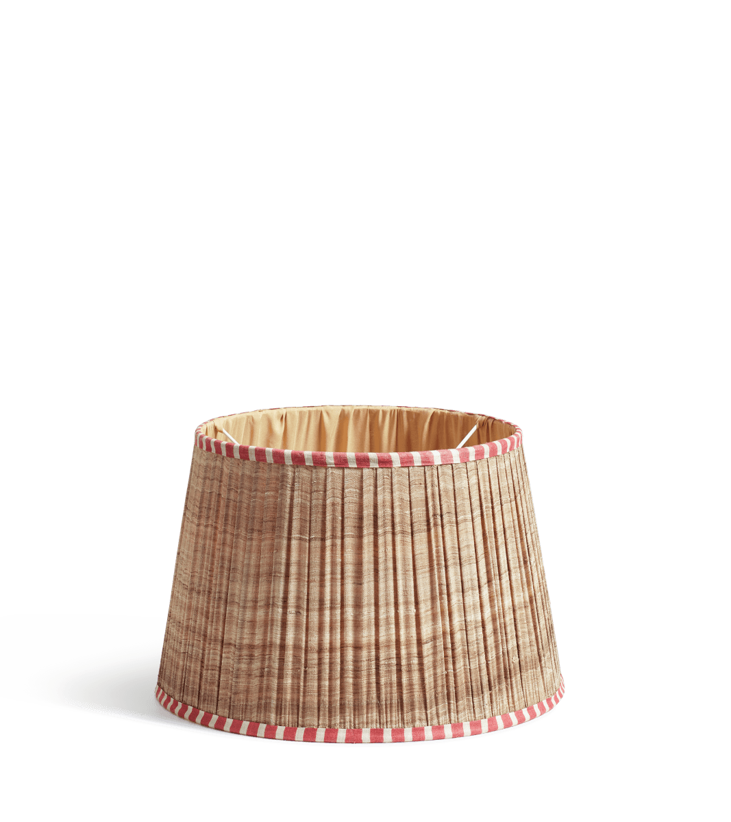 Elgin Lampshade 35cm – Natural/Red