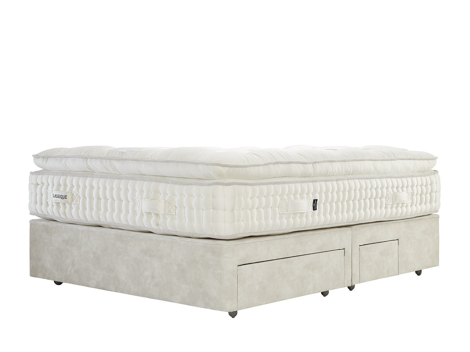 classique cloud 14500 king size 2+2 drawer divan set