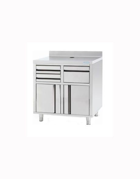 Infrico Stainless Steel Back Bar Coffee Unit – MCAF820