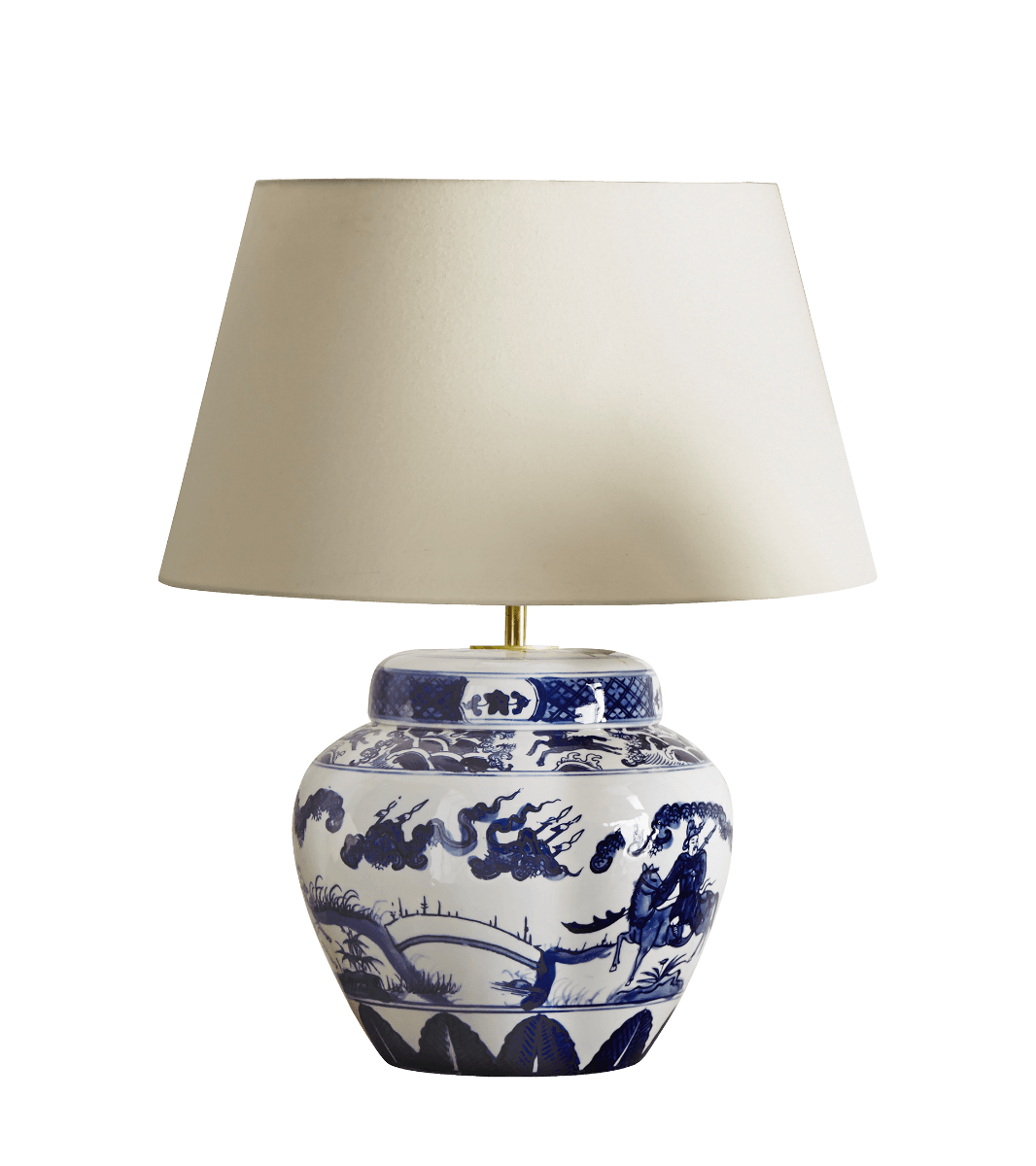 Kraakware Ceramic Table Lamp Base