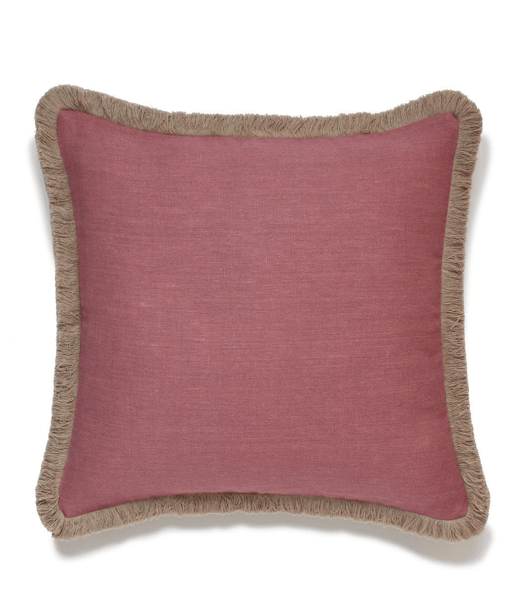 Lilias Linen Cushion Cover – Washed Rose