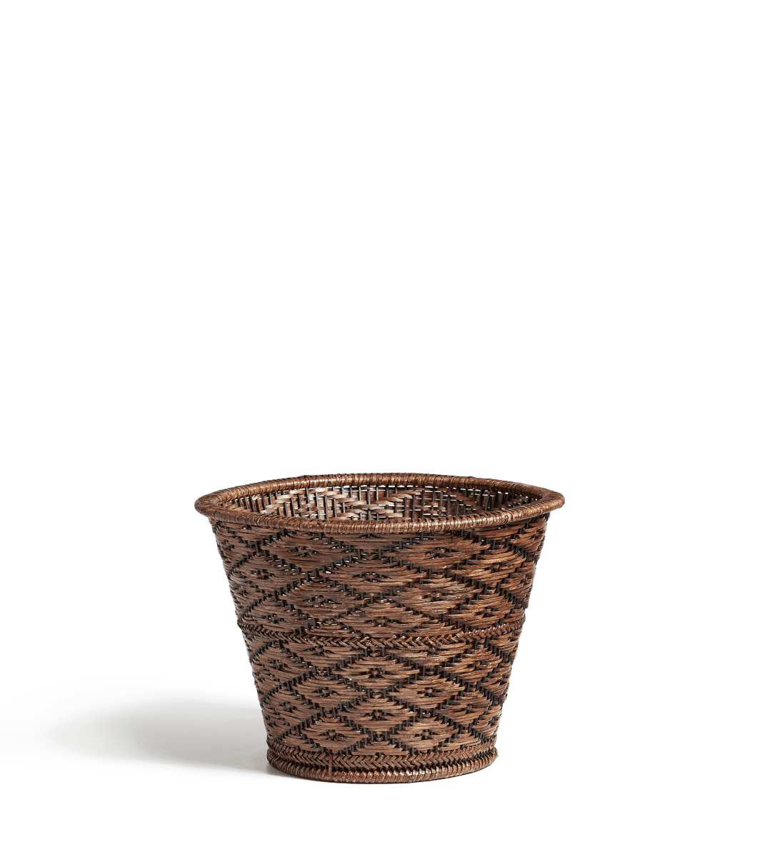 Large Mandalay Planter – Dark Brown