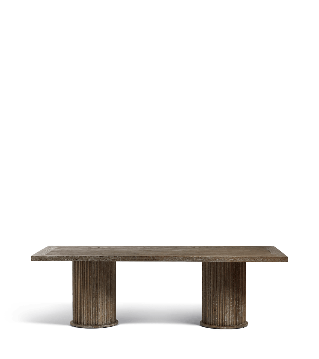 Medium Rectangular Marcus Dining Table – Burnt Oak