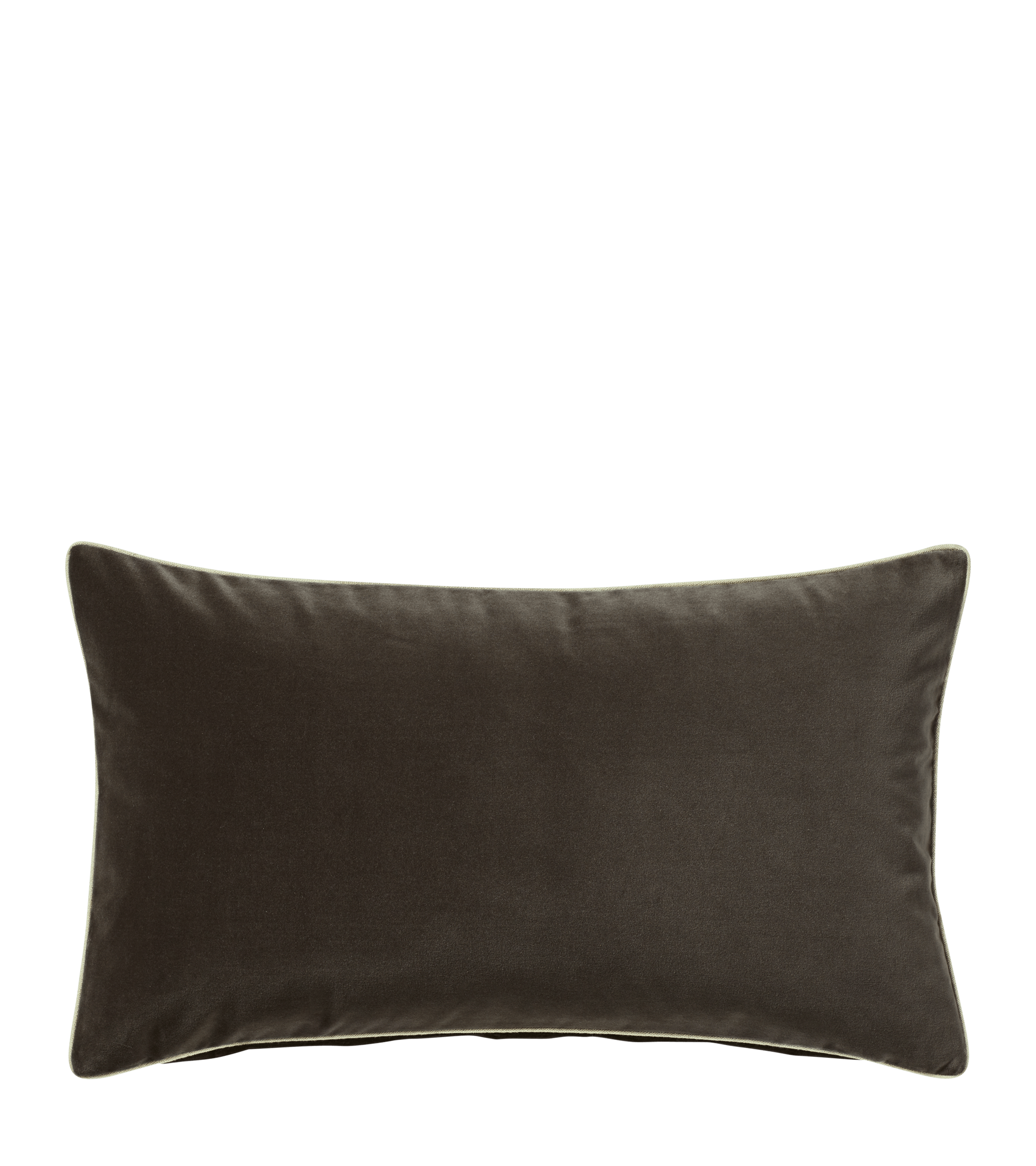 Small Plain Velvet Cushion Cover – Truffle