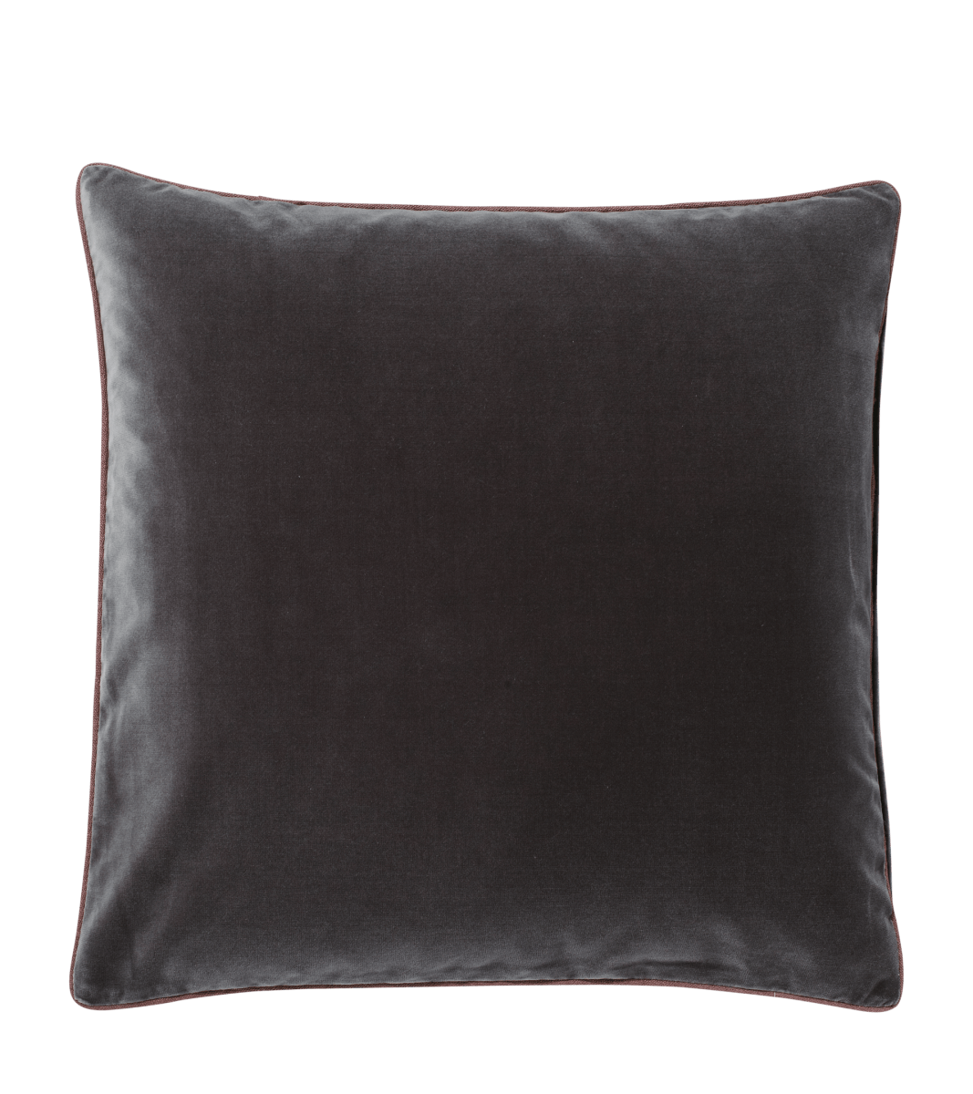 Large Plain Velvet Cushion Cover – Gainsborough Gray