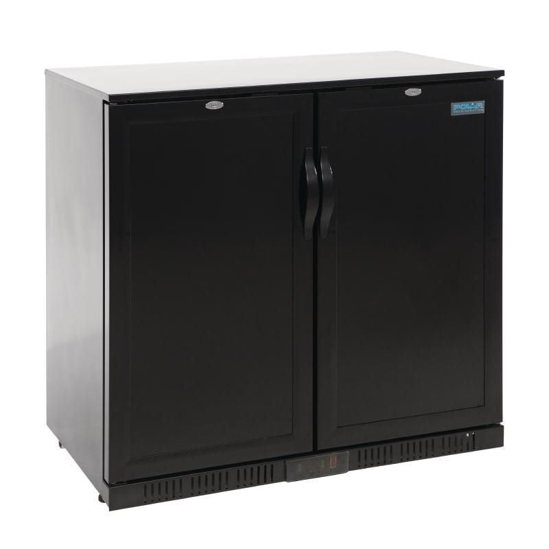 Polar Back Bar Cooler Double Solid Hinged Door – GL016