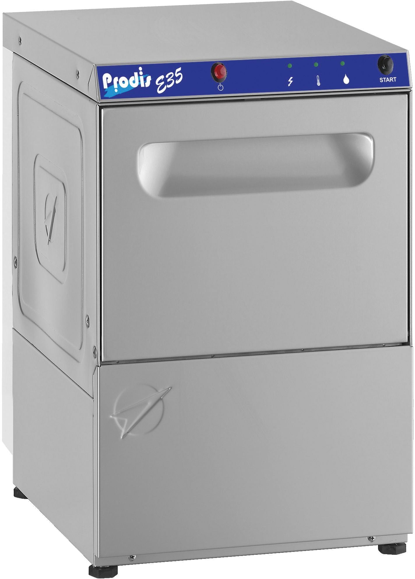 Prodis E35 350mm basket gravity drain glasswasher