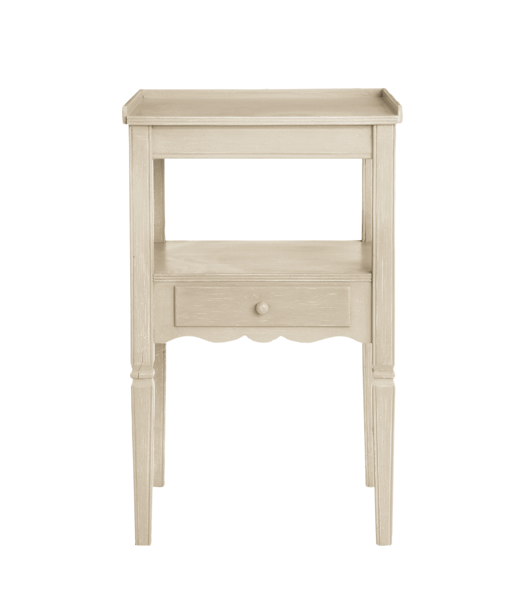 Radnor Wooden Side Table – Linen Gray