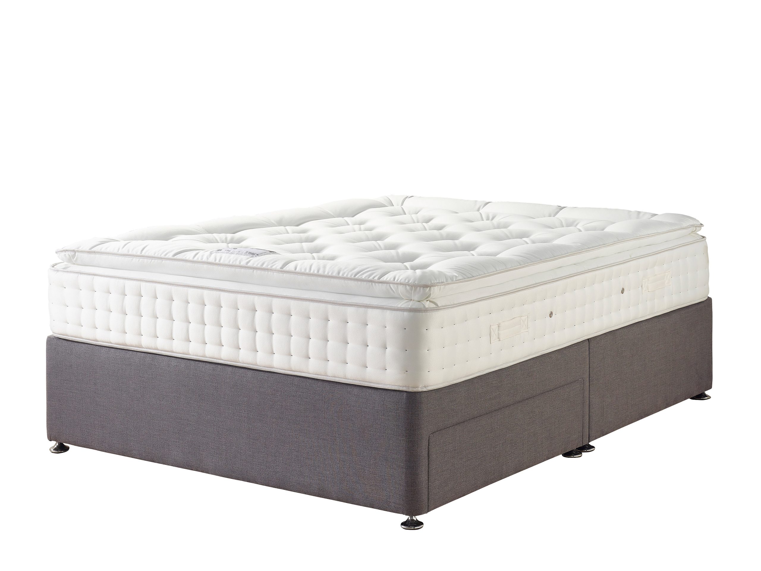 grace pillowtop double 2 drawer divan set