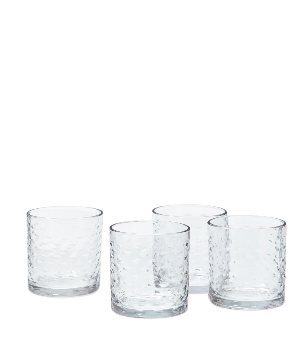 Set of Four Muromo Glass Tumblers – Clear